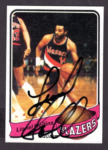 Lionel holins autografo - lionel,